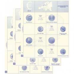 Hartberger S1 Euro inhoud 5€ & 10€ 2002-2018 Nederland herdenkingsmunten