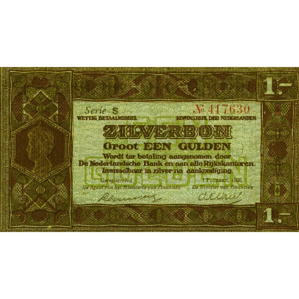Nederland 1 Gulden 1920