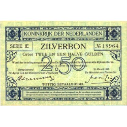 Nederland 2½ Gulden 1915