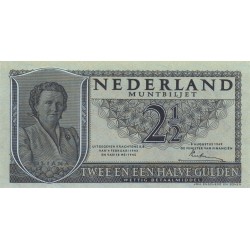 Nederland 2½ Gulden 1949 II 'Juliana'