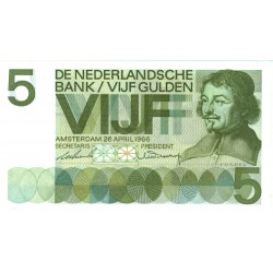 Nederland 5 Gulden 1966 I