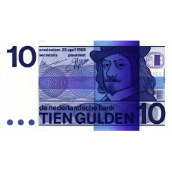 Nederland 10 Gulden 1968 'Frans Hals' Varianten