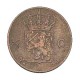 Koninkrijksmunten Nederland ½ cent 1843