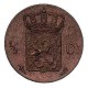 Koninkrijksmunten Nederland ½ cent 1862