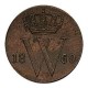Koninkrijksmunten Nederland ½ cent 1869