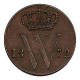 Koninkrijksmunten Nederland ½ cent 1872
