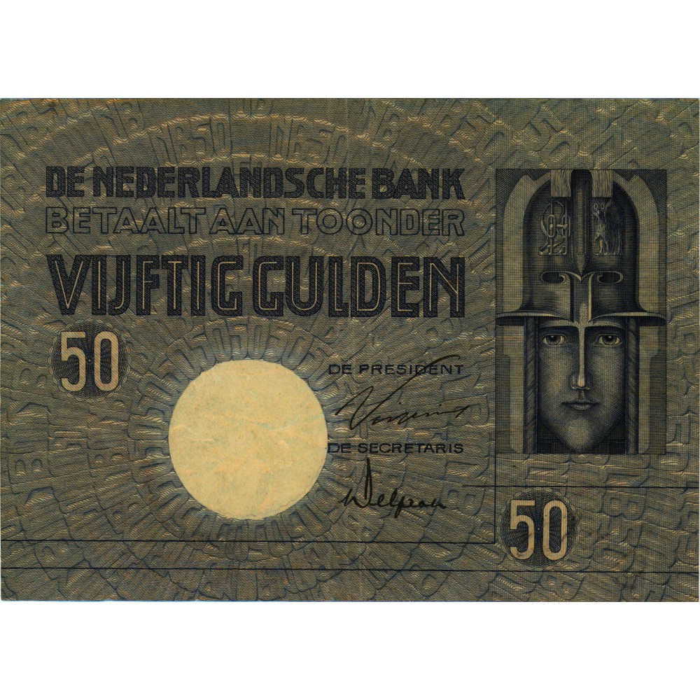 Nederland 50 Gulden 1929 'Minerva'