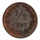 Koninkrijksmunten Nederland ½ cent 1906