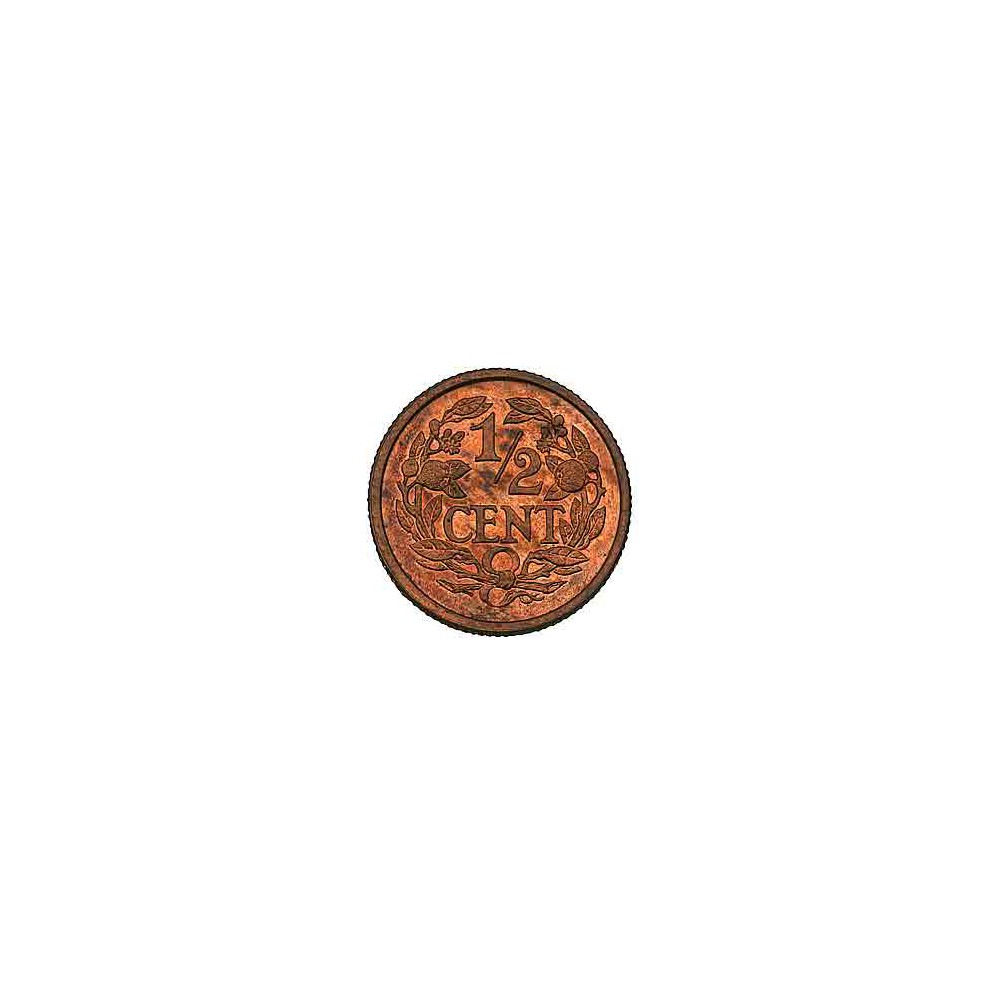 Koninkrijksmunten Nederland ½ cent 1911