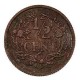 Koninkrijksmunten Nederland ½ cent 1930