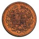 Koninkrijksmunten Nederland ½ cent 1940