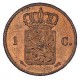 Koninkrijksmunten Nederland 1 cent 1822 B