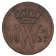 Koninkrijksmunten Nederland 1 cent 1827 B