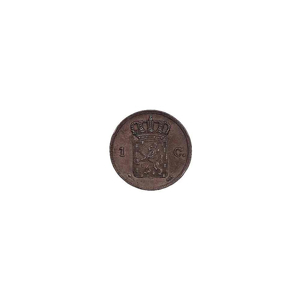 Koninkrijksmunten Nederland 1 cent 1830 U