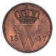 Koninkrijksmunten Nederland 1 cent 1837 U