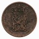 Koninkrijksmunten Nederland 1 cent 1862