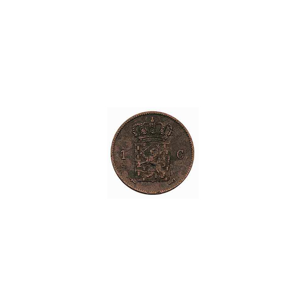 Koninkrijksmunten Nederland 1 cent 1862