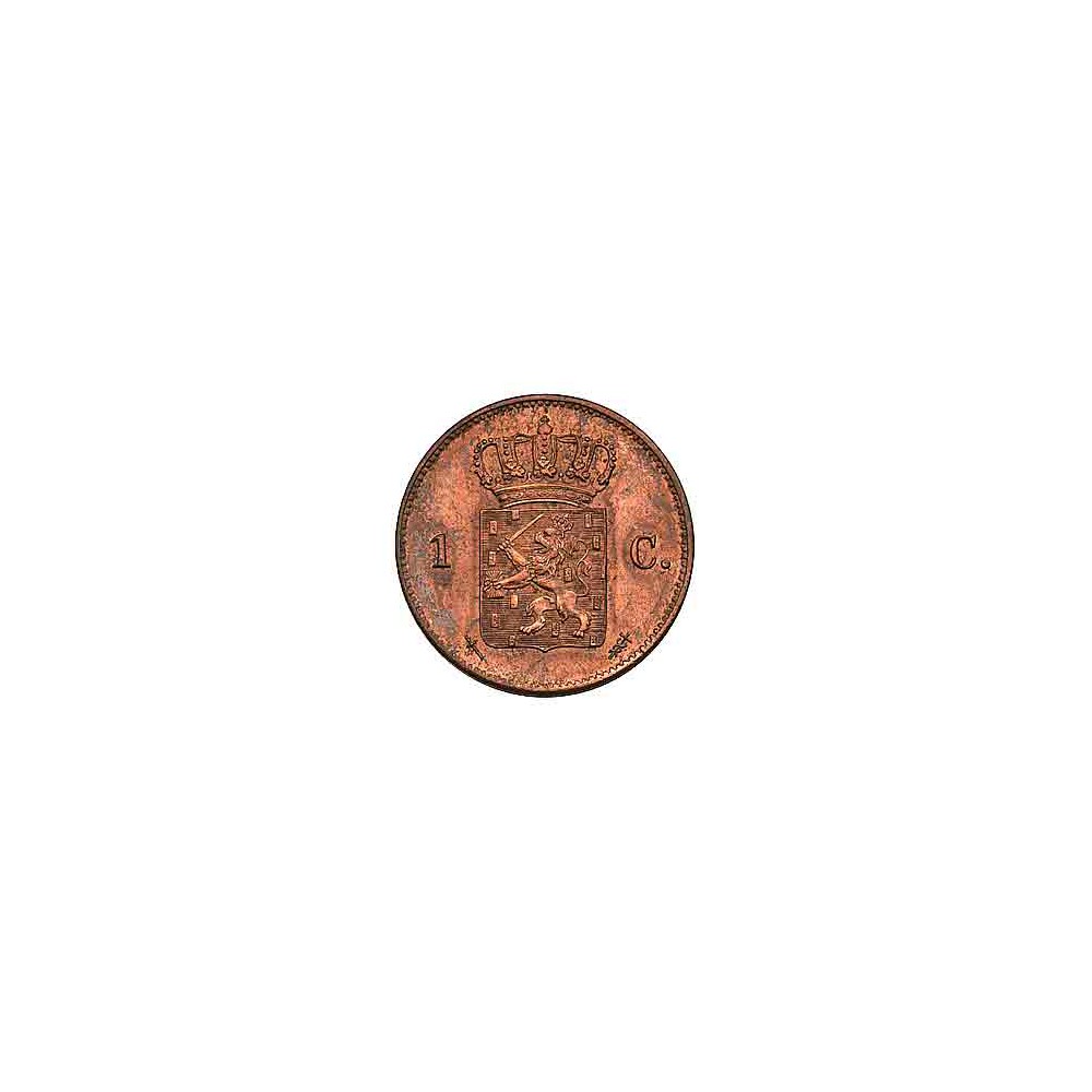 Koninkrijksmunten Nederland 1 cent 1873