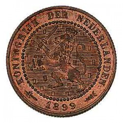 Koninkrijksmunten Nederland 1 cent 1899