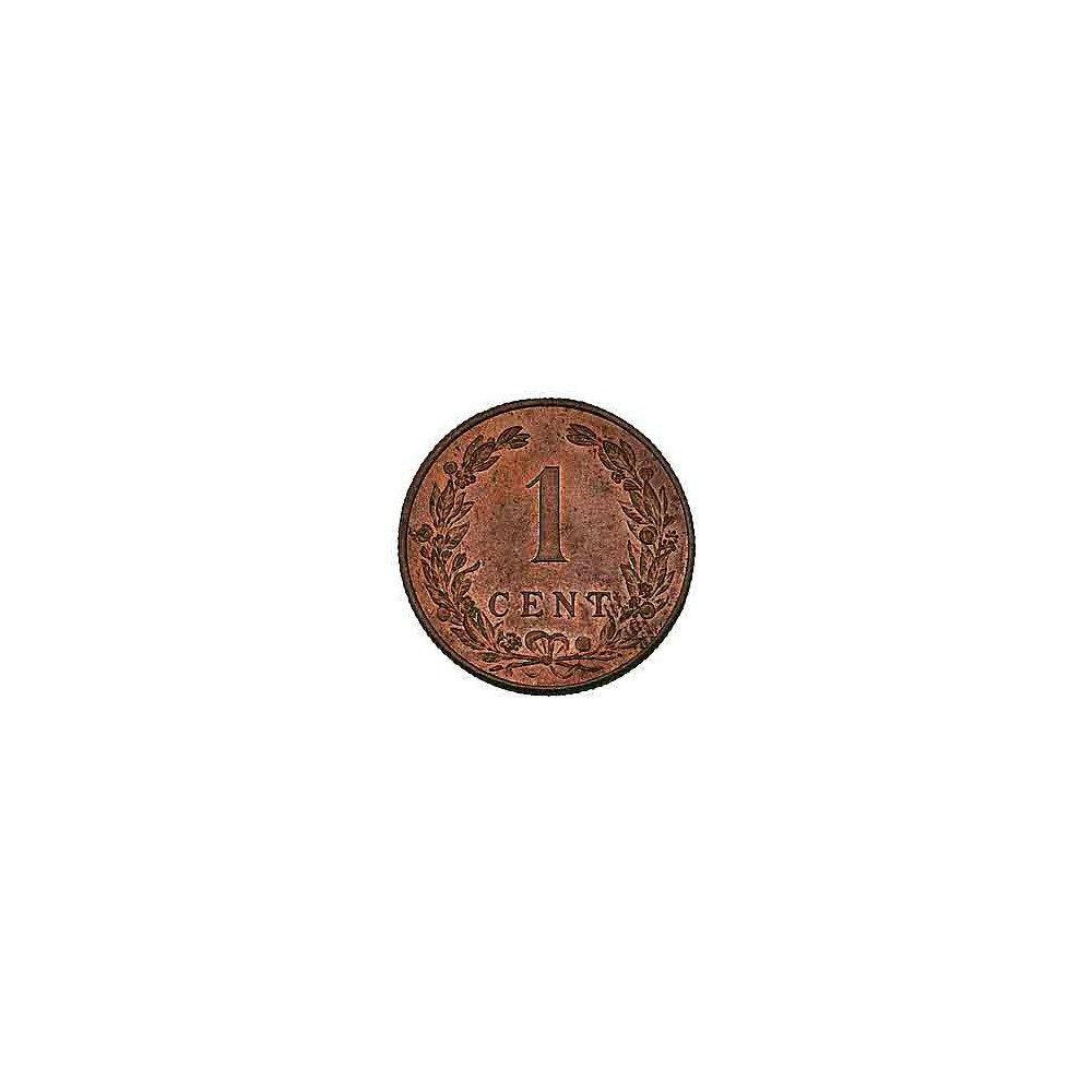 Koninkrijksmunten Nederland 1 cent 1901G