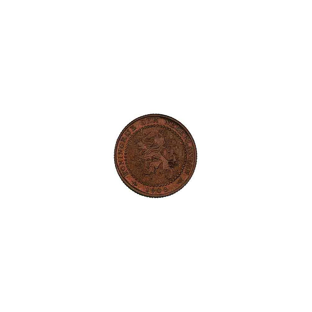 Koninkrijksmunten Nederland 1 cent 1906