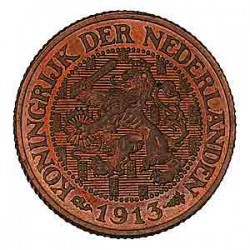 Koninkrijksmunten Nederland 1 cent 1913