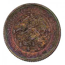 Koninkrijksmunten Nederland 1 cent 1914