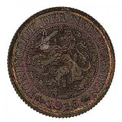 Koninkrijksmunten Nederland 1 cent 1916