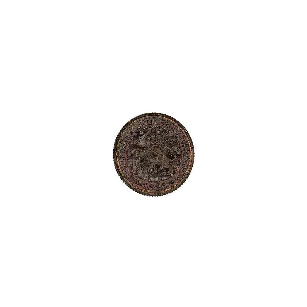 Koninkrijksmunten Nederland 1 cent 1916