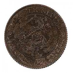 Koninkrijksmunten Nederland 1 cent 1924