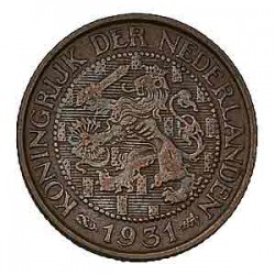 Koninkrijksmunten Nederland 1 cent 1931