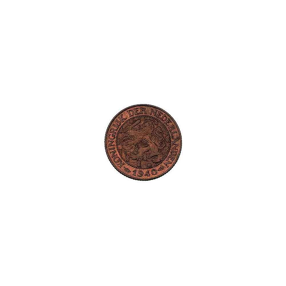 Koninkrijksmunten Nederland 1 cent 1940