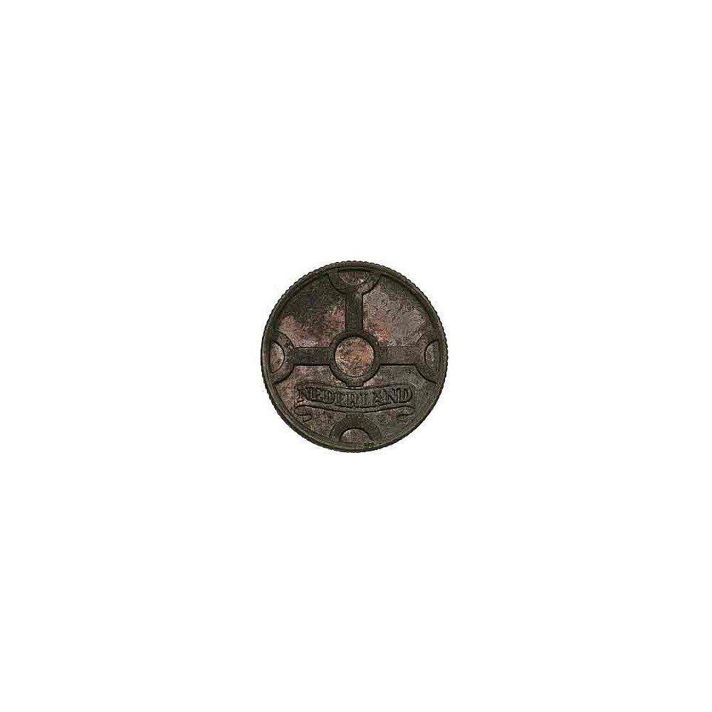 Koninkrijksmunten Nederland 1 cent 1942 zink
