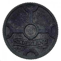Koninkrijksmunten Nederland 1 cent 1944 zink