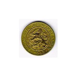 Koninkrijksmunten Nederland 1 cent 1943 Geel