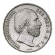 Koninkrijksmunten Nederland 1 gulden 1854