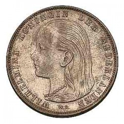 Koninkrijksmunten Nederland 1 gulden 1897