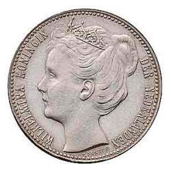 Koninkrijksmunten Nederland 1 gulden 1906