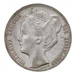 Koninkrijksmunten Nederland 1 gulden 1909