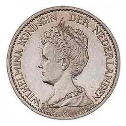 Koninkrijksmunten Nederland 1 gulden 1917