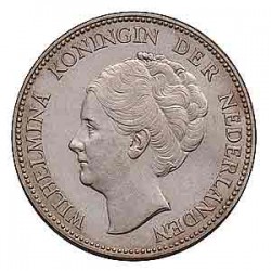 Koninkrijksmunten Nederland 1 gulden 1928