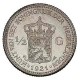 Koninkrijksmunten Nederland ½ gulden 1921