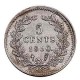 Koninkrijksmunten Nederland 5 cent 1850