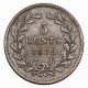Koninkrijksmunten Nederland 5 cent 1855