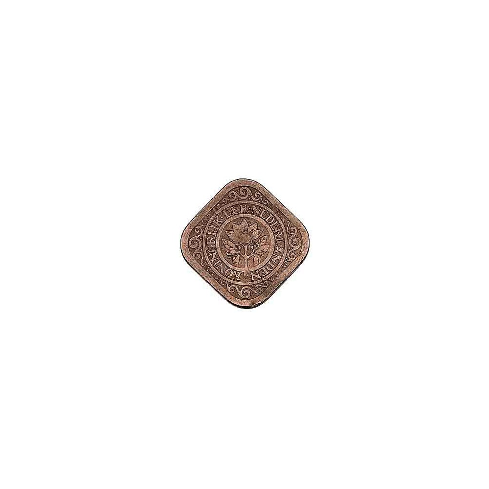 Koninkrijksmunten Nederland Complete serie 5 cent Wilhelmina de jaren 1907, 1908, 1909, 1913, 1914, 1923, 1929, 1932, 1933, 1934