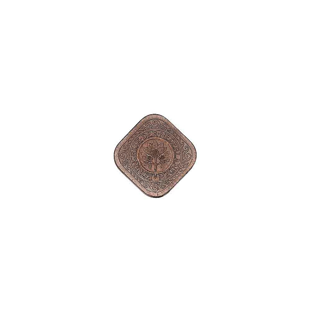 Koninkrijksmunten Nederland 5 cent 1914