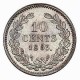 Koninkrijksmunten Nederland 10 cent 1853