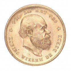 Koninkrijksmunten Nederland 10 gulden 1889