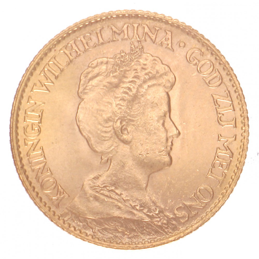 Koninkrijksmunten Nederland 10 gulden 1912