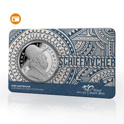 Nederland penning in coincard 2019 'Henk Schiffmacher'